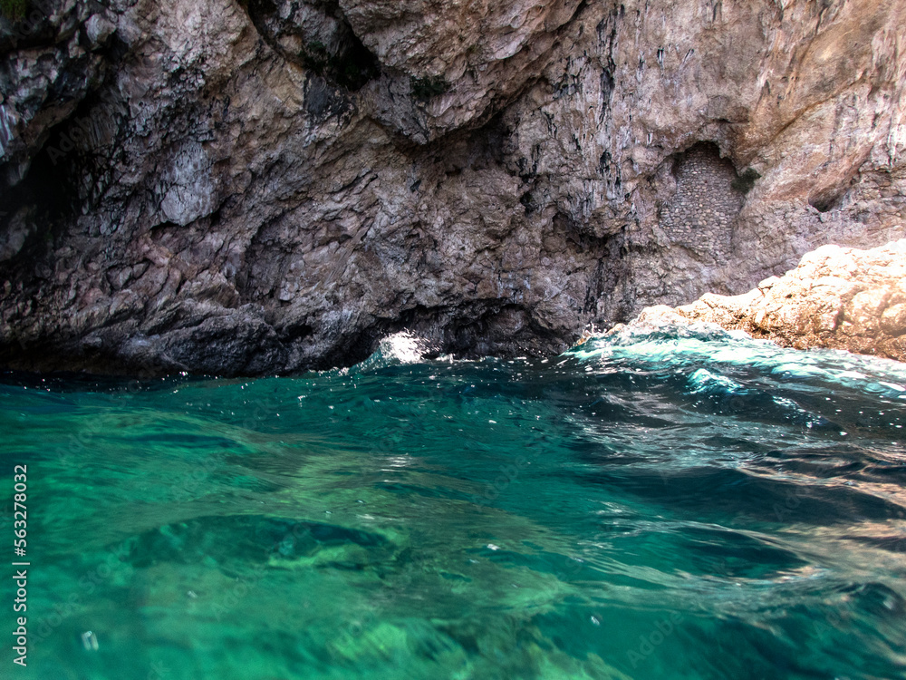 Grotta dell'amore, isola Bella Taormina Grotta dell'amore, isola Bella Taormina