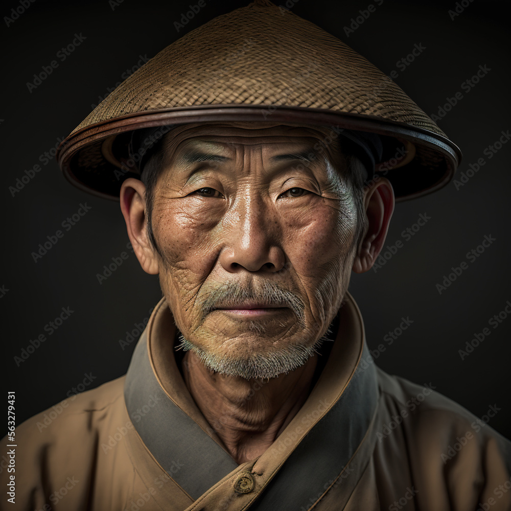Chinese Man Portrait-Working Man Portrait
Chinese Man Portrait-Working Man Portrait