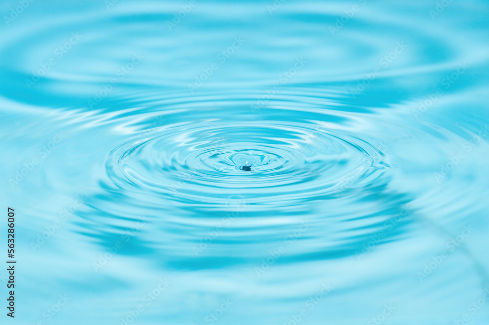 Blue water drop falling down. Global thirsty Blue water drop falling down. Global thirsty