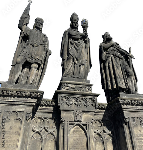 Photography Bohemiae statues