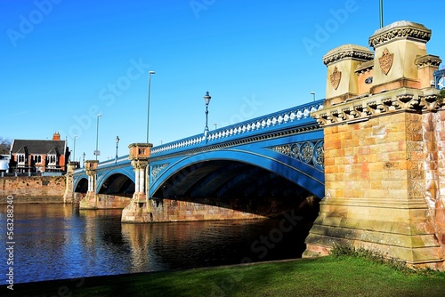 Trent Bridge Nottingham. Close to the famous Nottingham Forest football club and Trent Bridge