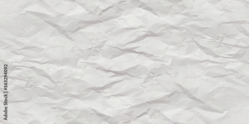 White creased crumpled paper texture can be use as background. Ragged White Paper. white waxed packing paper texture.	