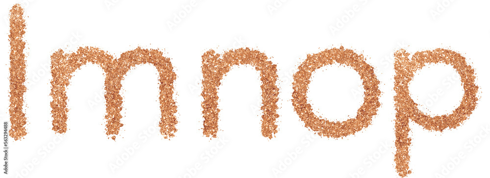 Rose Gold l m n o p Rose Gold l m n o p