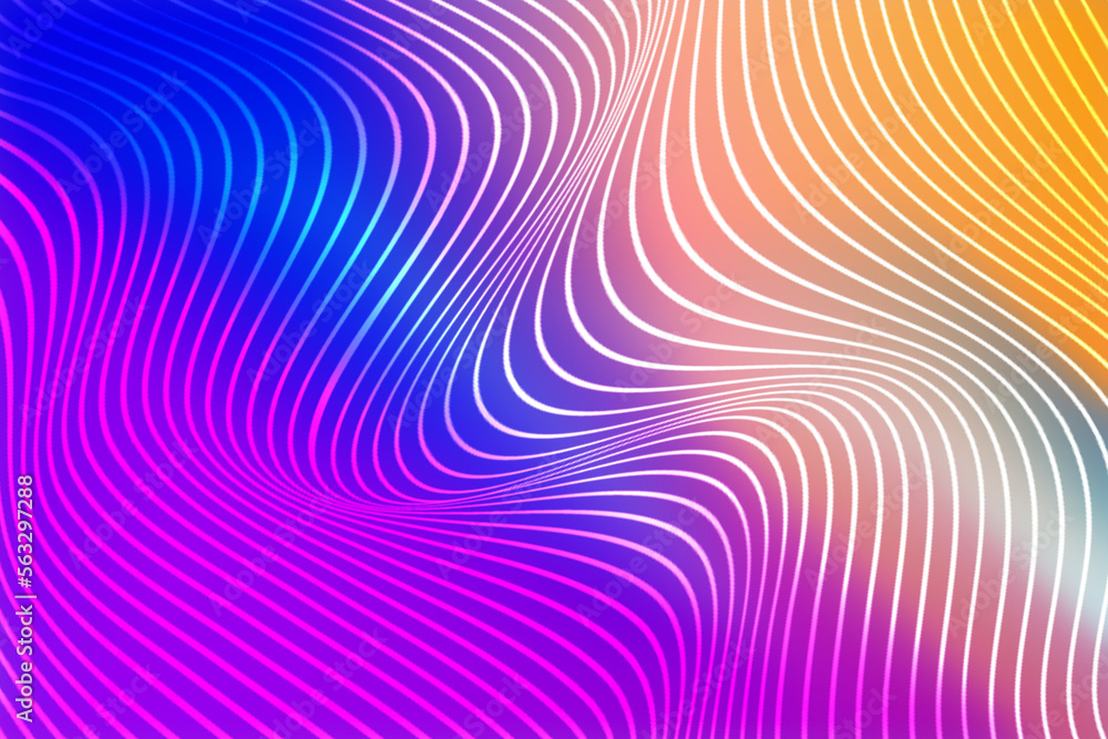 Fototapeta premium Abstract wave Background Gradient defocused luxury vivid blurred colorful texture wallpaper Photo