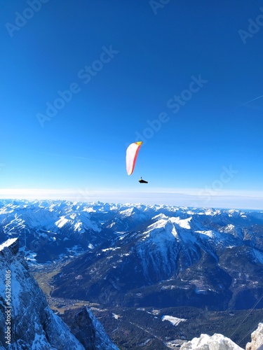 NatureBoy on Tour, Impressionen in Blau, Zugspitze