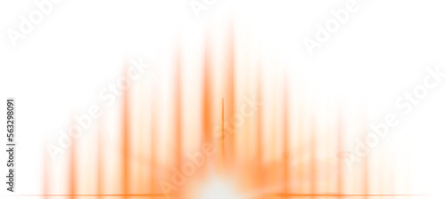 Abstract yellow orange light rays effect