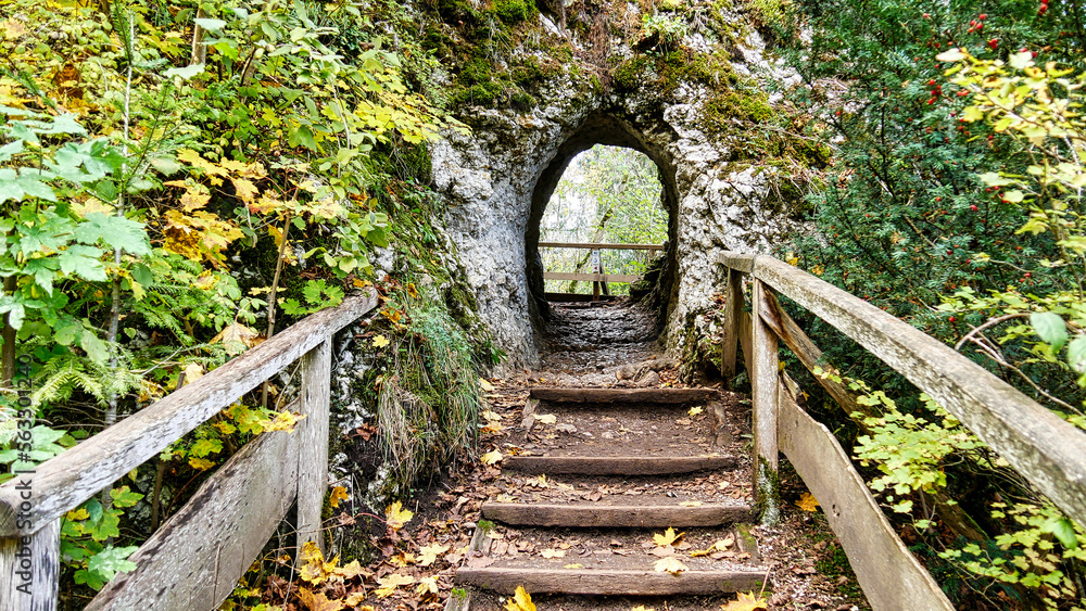 Auf dem Premiumwanderweg Donaufelsenlauf - Kloster-Felsenweg Auf dem Premiumwanderweg Donaufelsenlauf - Kloster-Felsenweg