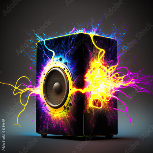 Exploding party speaker