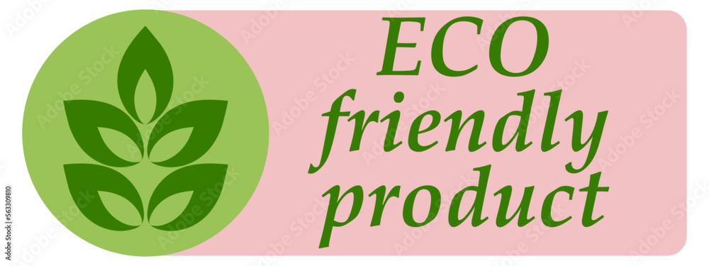 Obraz premium Organic eco natural bio vegan sticker label logo icon. Logo with a pattern of green leaves. Ecological products. Stickers of eco-friendly products. Vector illustration of vegan organic food icons