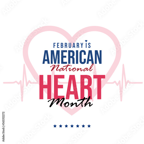 National American Heart month observed each year during February across United States.