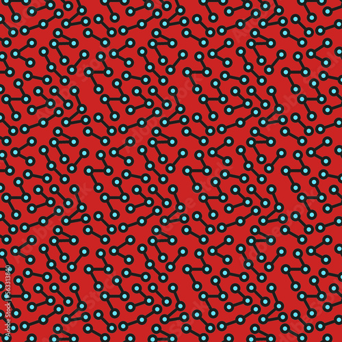 red pattern