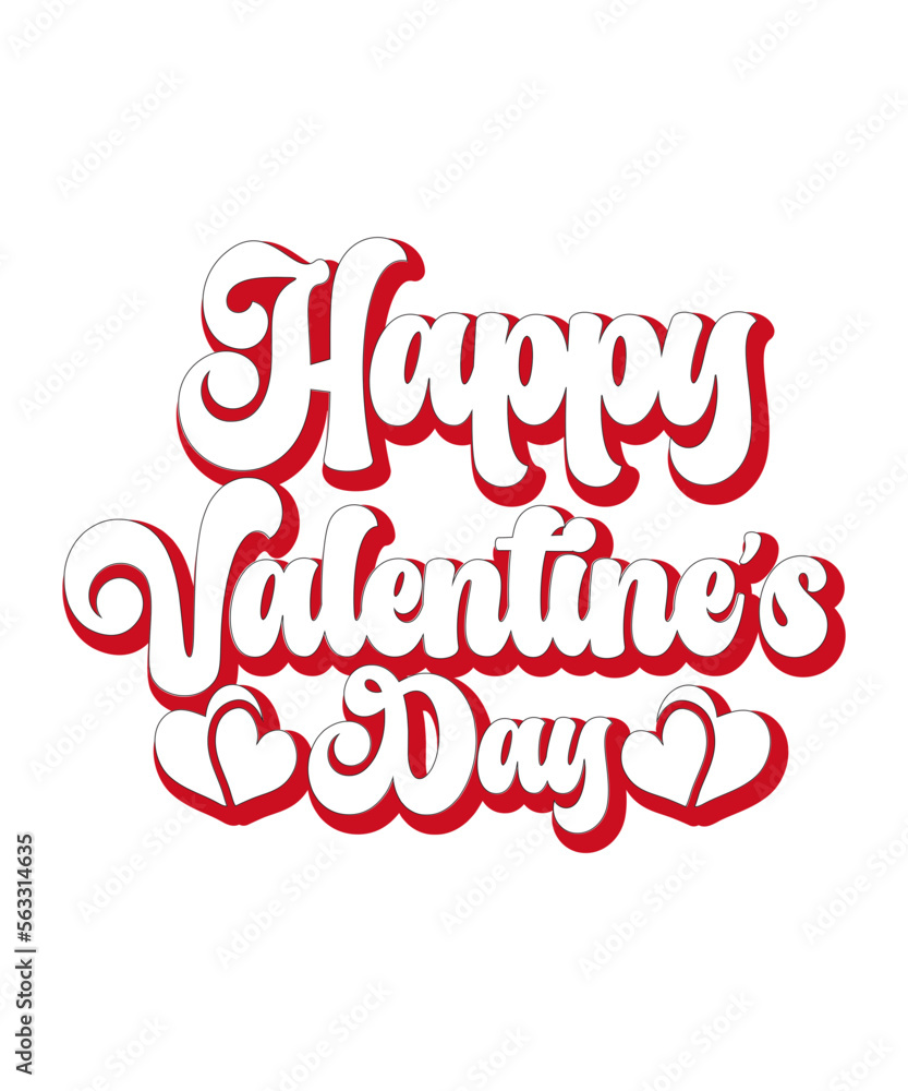 Retro Valentine's Svg Bundle, Retro Kids Valentine Svg, Retro Valentine's Day Svg, Retro Valentine Svg Design, Retro Happy Valentine's Day SVG, Retro Happy Valentine's digital design