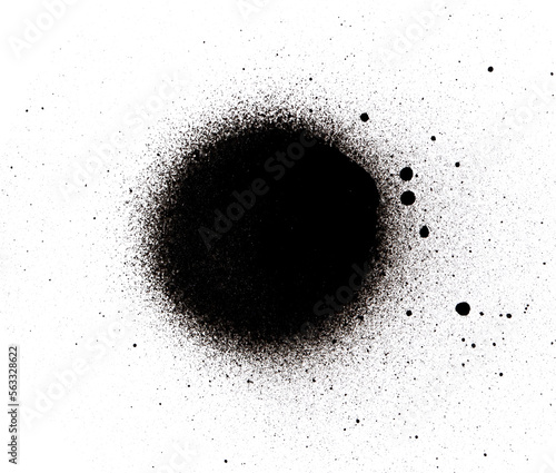 Dot, spray paint brush graff aerosol illustration graphic stain urban style splatter spotted paint splash
