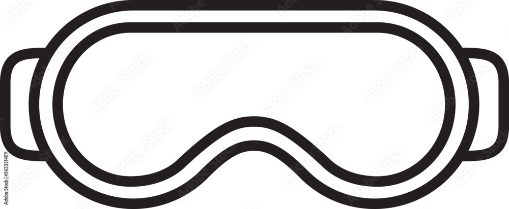 Fototapeta premium glasses icon