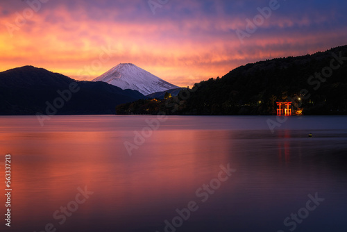 Hakone Lake. Hakone is one of the most popular destinations among Japanese and international tourists looking for a break from Tokyo.