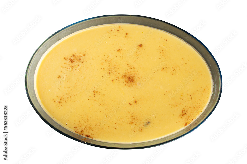 Canjica. Curau. Typical Brazilian junina party sweets. Brazilian dessert. png transparent background Canjica. Curau. Typical Brazilian junina party sweets. Brazilian dessert. png transparent background