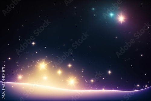 background with stars