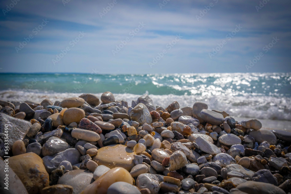 rocky beach view rocky beach view