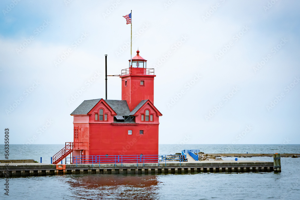 Holland State Park lighthouse