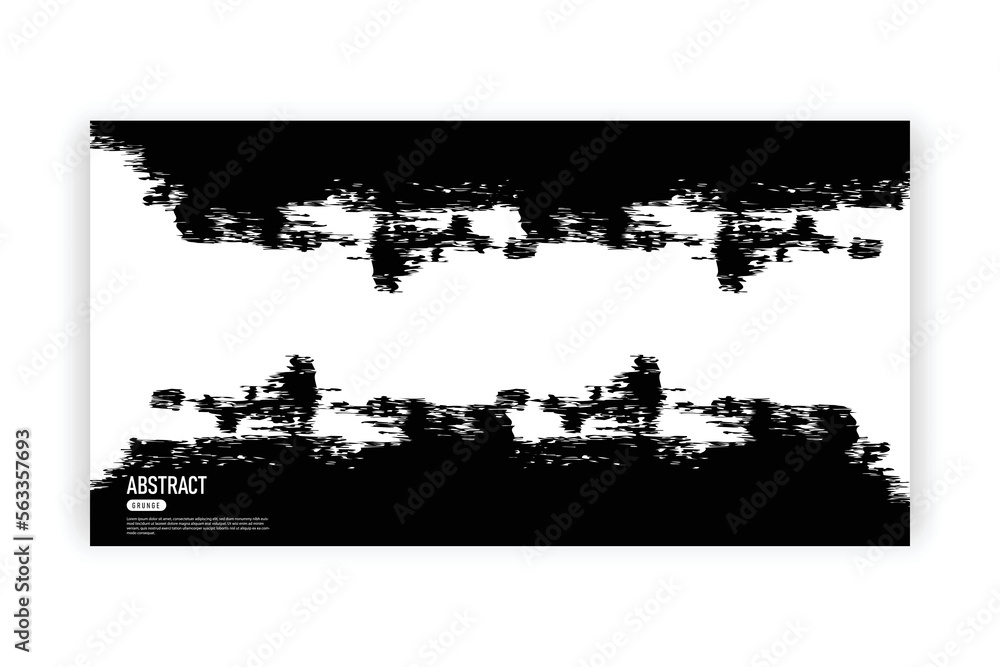 Grunge texture banner template background Grunge texture banner template background