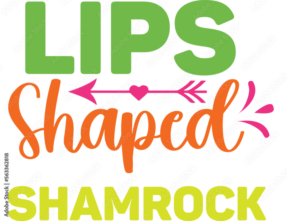Fototapeta premium st. Patrick's day design cut files
