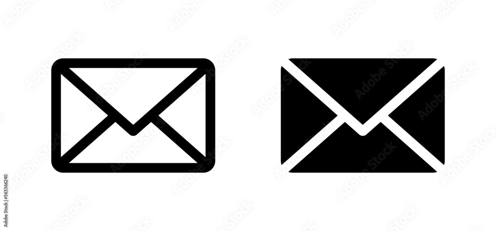 Envelope icon. Mail icon Envelope icon. Mail icon