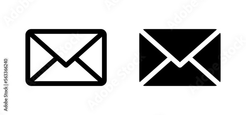 Envelope icon. Mail icon