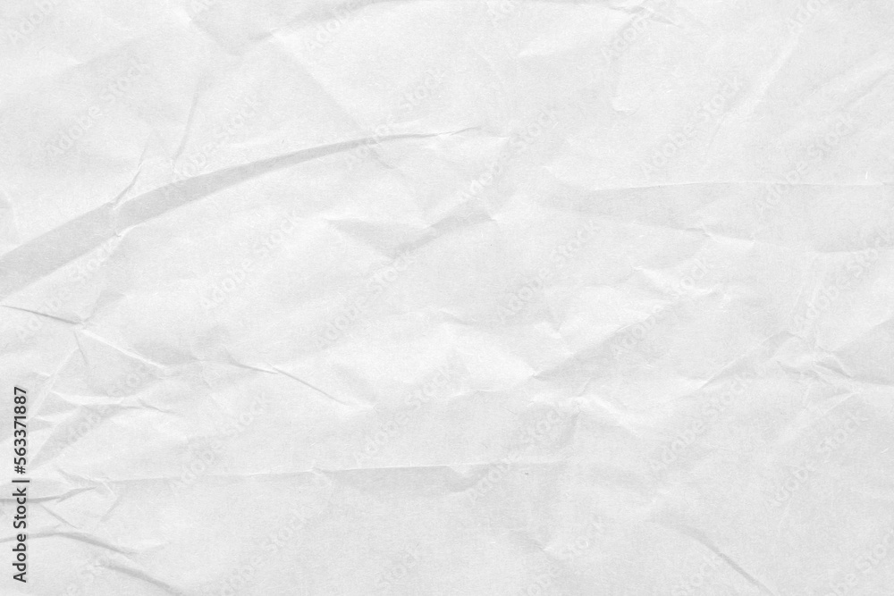 Abstract white crumpled and creased recycle paper texture background Abstract white crumpled and creased recycle paper texture background