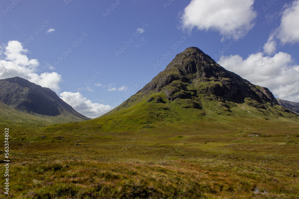 the mountain pass in Scotland the mountain pass in Scotland