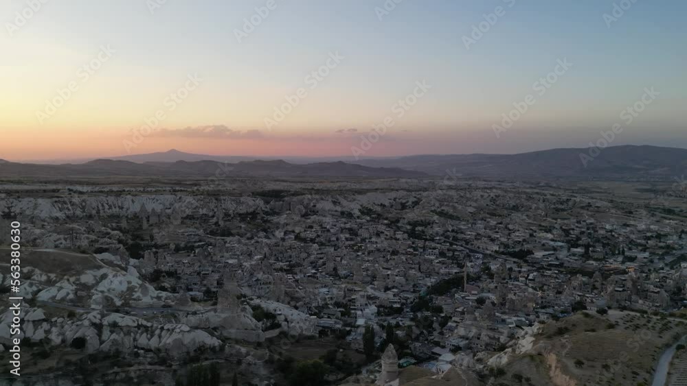 The delightful nature of Cappadocia. Mountains and desert. The view from the drone. The delightful nature of Cappadocia. Mountains and desert. The view from the drone.