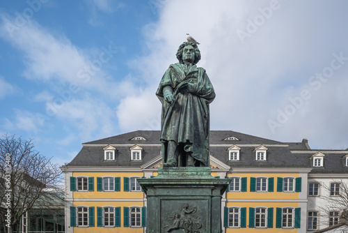 Beethoven Monument at Munsterplatz - Bonn, Germany