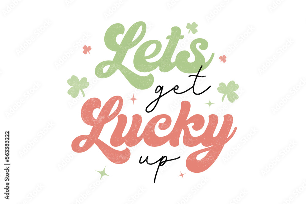 Fototapeta premium St. Patrick's day Sublimation t-shirt design vector