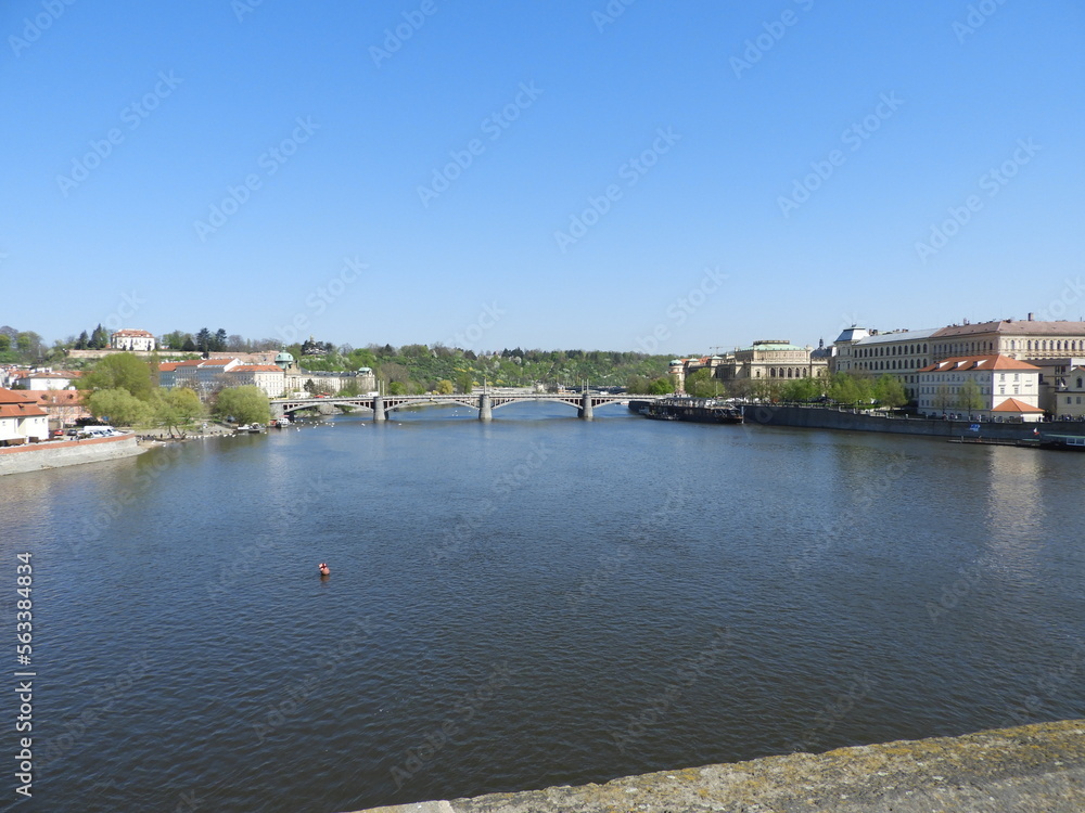 Río Moldava, Praga, República Checa