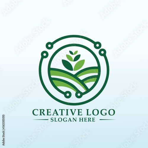 New brand design for world leading agricultural AI tech start up logo