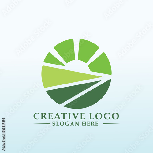 Logo design for a dynamic family based production agriculture company