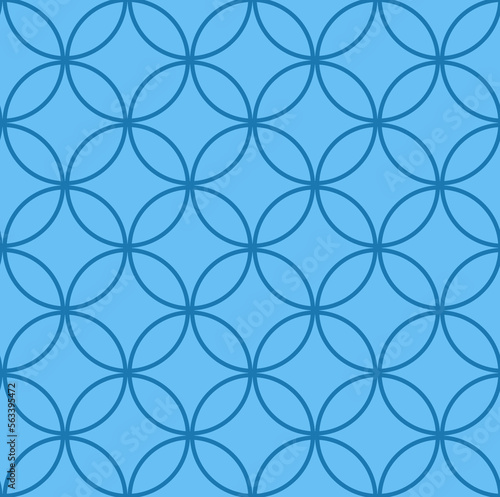 Abstract blue background texture in geometric ornamental style. design.