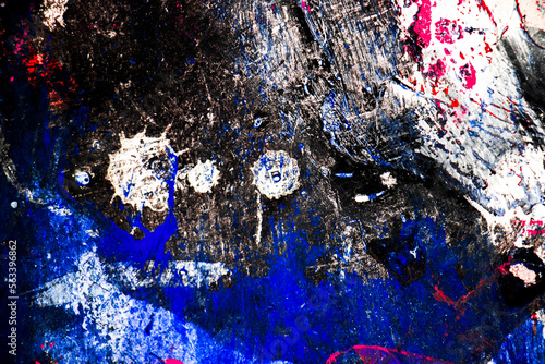 Fototapeta Naklejka Na Ścianę i Meble -  Abstract colorful paint grunge background. Modern colorful painting.