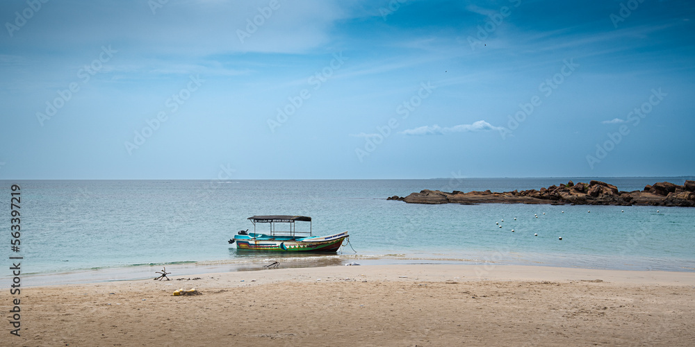 boat on the beach