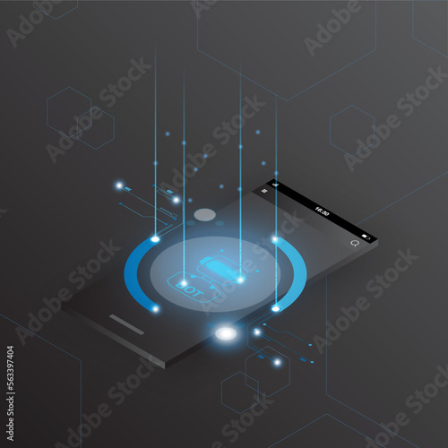 chatGPT Ai artificial intelligence technology hitech concept. chat GPT with smart bot, open Ai, line, lights, technology Abstract, vector. design for chat, web banner, background, transformation.