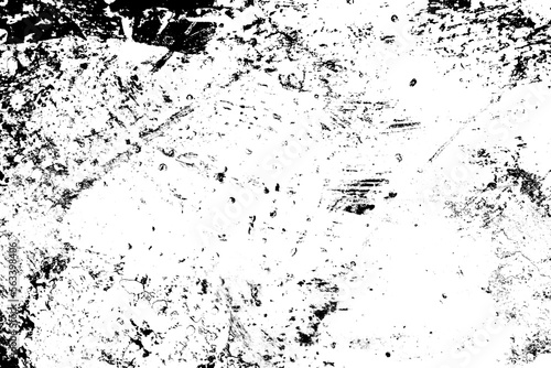 Abstract black paint grunge background.