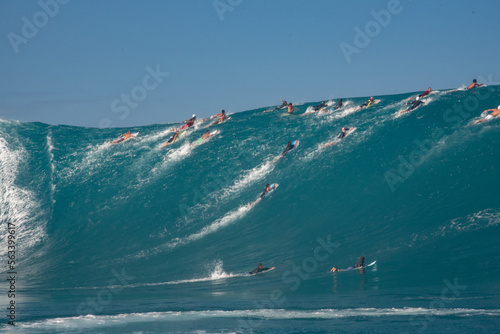 Photography Teahupoo, end of the road, Tahiti, French Polynesia