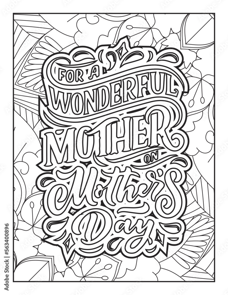 Obraz premium Quotes coloring page, Inspirational quotes, Quotes, positive quotes, Typography quotes