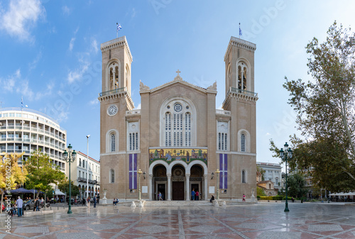 Obraz na płótnie Metropolitan Cathedral of Athens w salonie