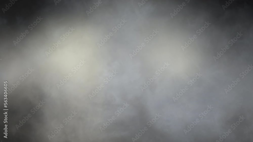 Dense smoke is in motion on a black background. Dense smoke is in motion on a black background.
