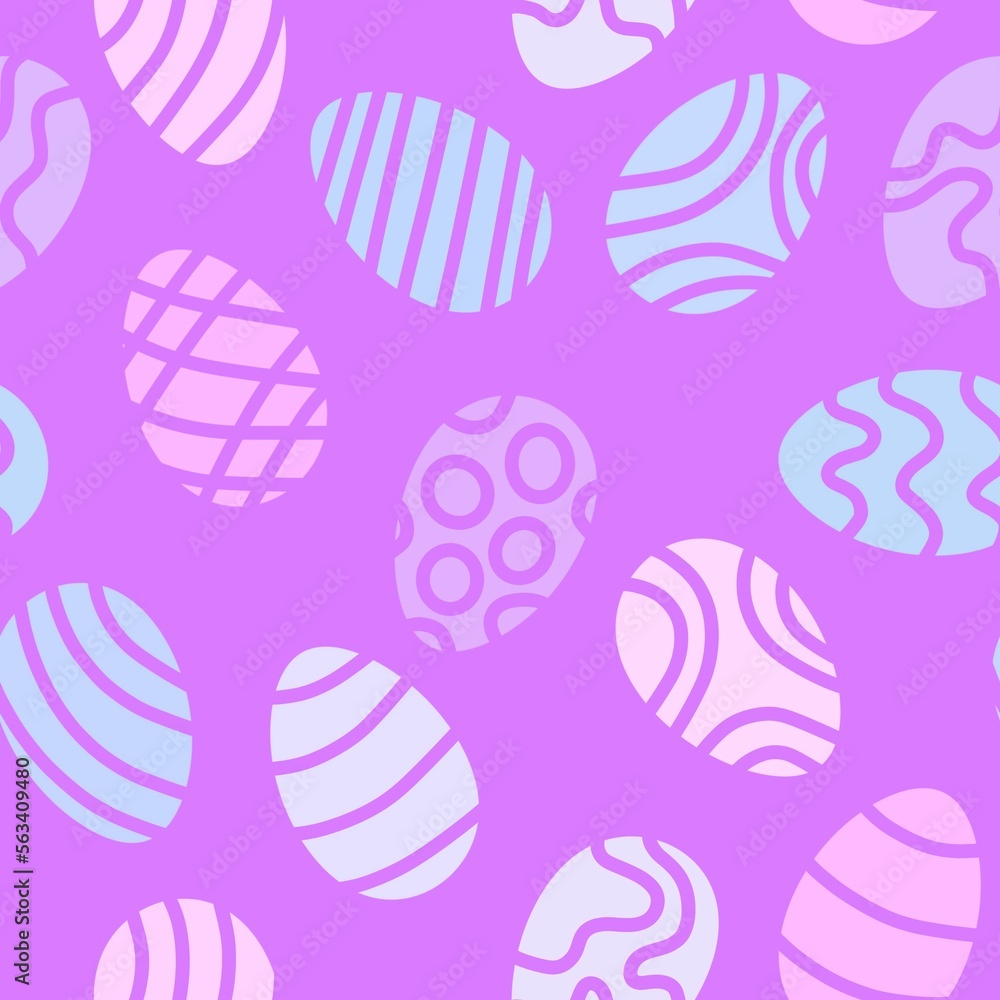 Easter eggs seamless spring pattern for kids clothes print and notebooks and wrapping paper and fabrics Easter eggs seamless spring pattern for kids clothes print and notebooks and wrapping paper and fabrics