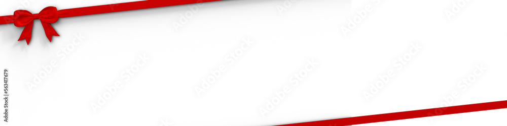red bow and ribbon frame isolated on transparent background 3d illustration red bow and ribbon frame isolated on transparent background 3d illustration