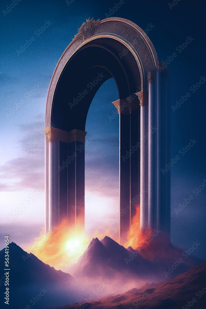 Fototapeta premium The Pillar Gate