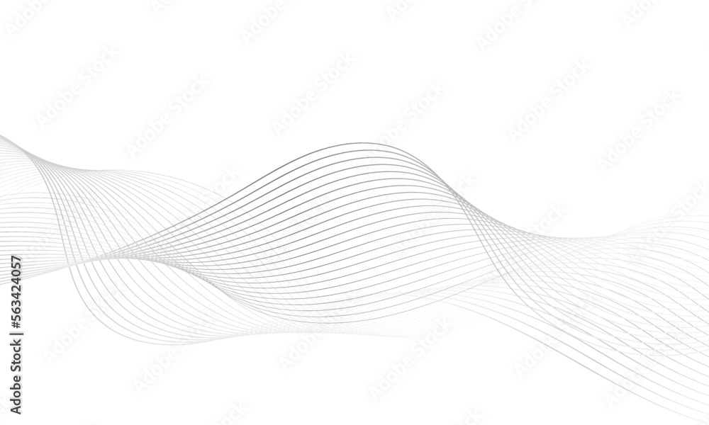 Abstract platinum gradient wave element for design. Digital frequency track equalizer. Stylized line art background. Vector illustration. Wave with lines created using blend tool. Curved wavy line. Abstract platinum gradient wave element for design. Digital frequency track equalizer. Stylized line art background. Vector illustration. Wave with lines created using blend tool. Curved wavy line.