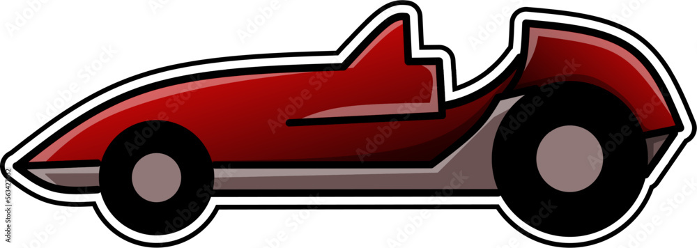 classic car icon flat design for automotive theme classic car icon flat design for automotive theme
