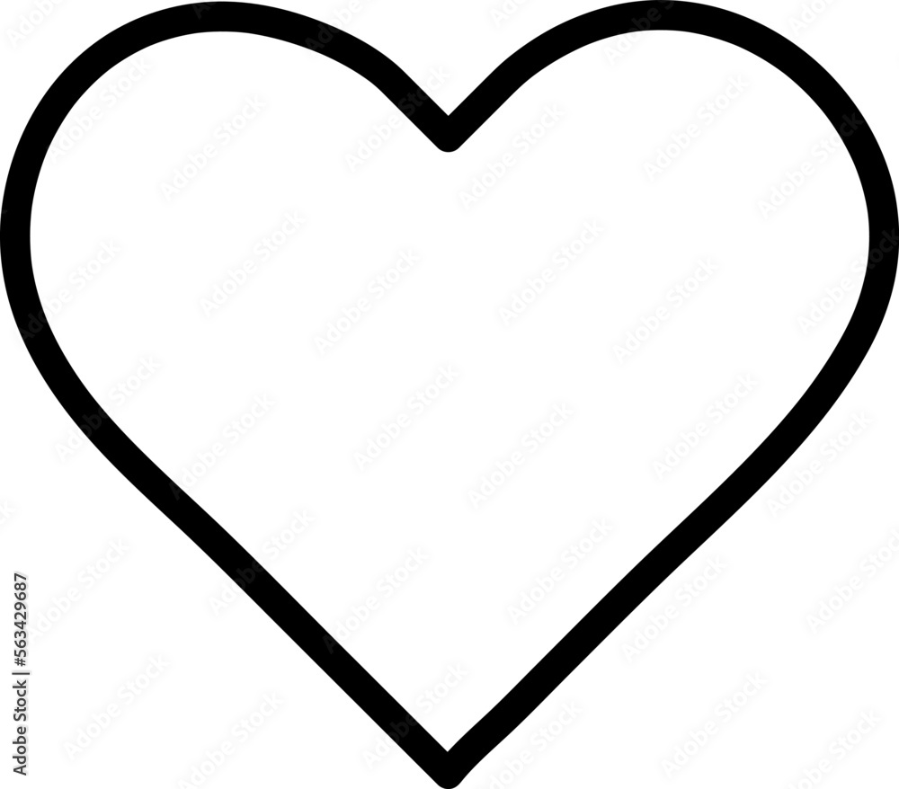 Heart vector icon, love symbol illustration on white background..eps Heart vector icon, love symbol illustration on white background..eps